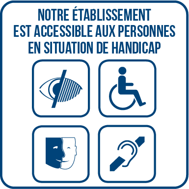 Nos centres de formation sont adaptÃ©s pour lâ€™accueil des publics en situation de handicap, quâ€™il sâ€™agisse de leur accessibilitÃ© 