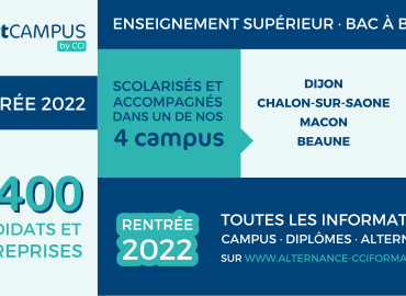 Infographie rentrée 2022 Smart Campus by CCI