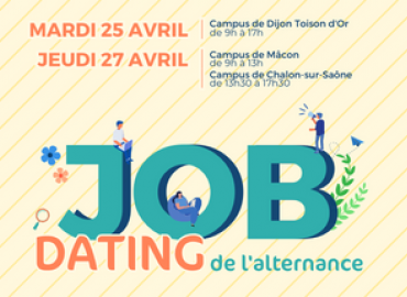 Job Dating de l'alternance - SmartCAMPUS by CCI - Chalon, Dijon et Mâcon